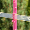 Stâlpișori plastic Pink NEXON HIGH (mai solizi) pentru gard electric 20 bucăți