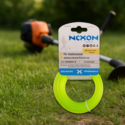 Fir rotund pentru motocoasa   2 mm x 15 m NEXON