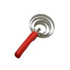 Tesală metalică rotundă 4 spirale 10.5cm cai bovine
