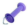 Mâner poartă gard electric violet cu arc și cârlig NEXON