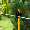 Stâlpi rotunzi din fibră de sticlă NEXON pentru gard electric (10 buc.) - 125 cm