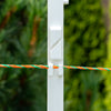 Stâlpișori din plastic albi NEXON HIGH (mai solizi) pentru gard electric, 30 de bucăți