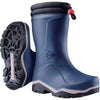 Cizme de cauciuc pentru copii, cu căptușeală, albastru Blizzard Dunlop