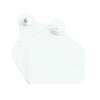 Crotalii bovine Maxi+Maxi 20 buc alb