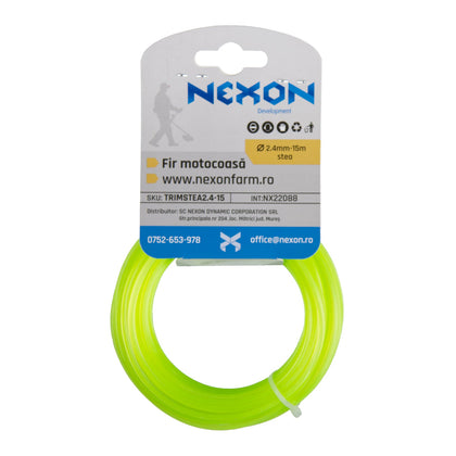 Fir stea pentru motocoasa 2.4 mm x 15 m NEXON