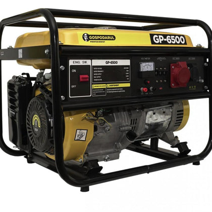 GENERATOR DE CURENT GP 6500, CU MOTOR DE 13 CP, PUTERE MAXIMA 5.5KW MONOFAZAT-NEXON FARM