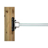 Izolator colț gard electric Nexon bandă 50mm fir 8mm