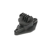 Izolator plat tip diamant negru pentru gard electric NEXON