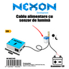 Cablu alimentare cu senzor de lumina pentru gard electric NEXON-NEXON FARM