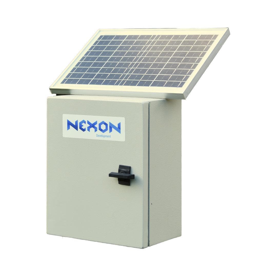 Pachet gard electric NEXON HeavyShock PRO 2.5 J 12V+Solar, Basic 2000m 6 lite ~ 90kg-NEXON FARM