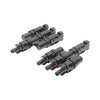 Set conectori 3in1 MC4-Y-3 pentru panou solar – NEXON