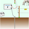 Tarus de impamantare 0.5m, galvanizat pentru gard electric NEXON-NEXON FARM