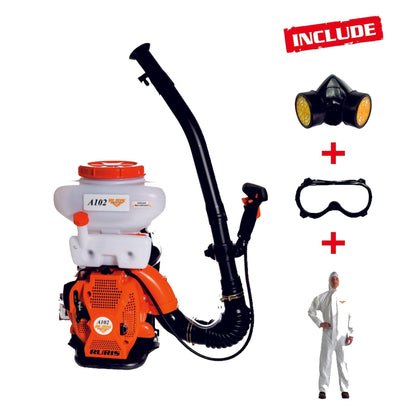 Atomizor RURIS A102 + kit echipament lucru {masca+ochelari+salopeta}-NEXON FARM